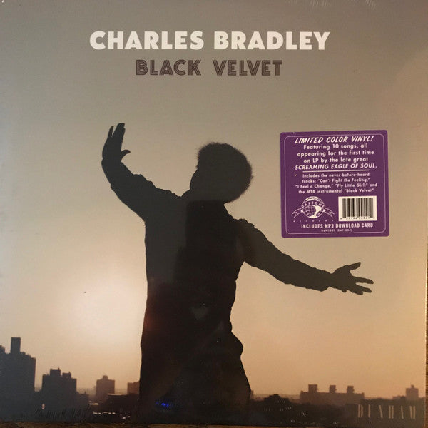 Charles Bradley Featuring Menahan Street Band - Black Velvet LP, Album, Ltd, Purple & Black Quad Vinyl VG+/VG+
