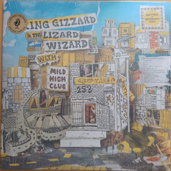 King Gizzard And The Lizard Wizard With Mild High Club - Sketches Of Brunswick East LP, Album, 200 VG/G+