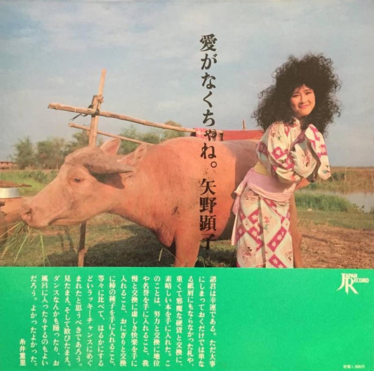 Akiko Yano = Akiko Yano - 愛がなくちゃね。 LP, Album, Ltd, VG/VG