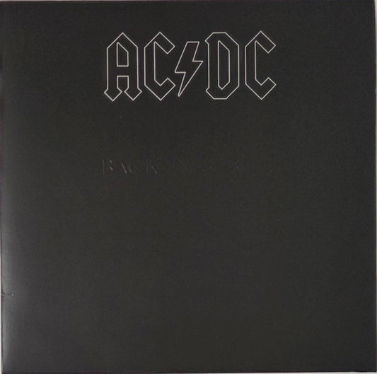 AC/DC - Back In Black LP, Album, RE, RM, Sealed, Mint