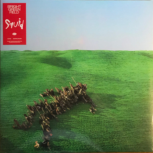 Squid - Bright Green Field 2xLP, Album, Ltd, Red Vinyl VG+/VG+