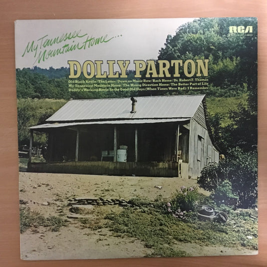 Dolly Parton - My Tennessee Mountain Home LP, Album VG/VG