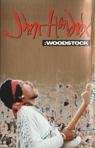 Jimi Hendrix – Woodstock Cassette Tape VG/VG