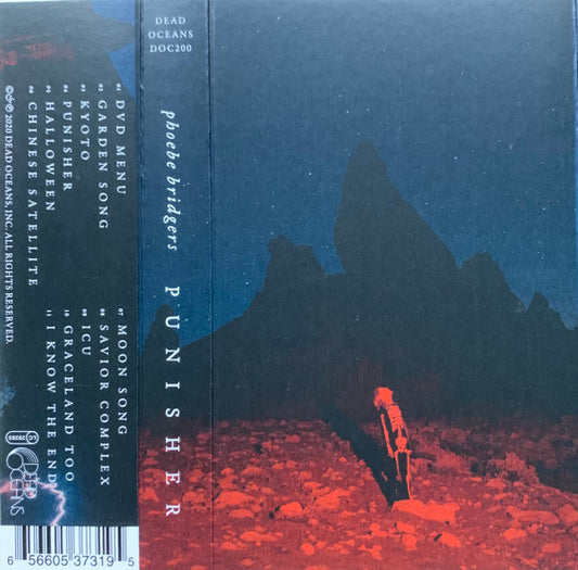 Phoebe Bridgers – Punisher Green Neon Translucent Cassette Tape EX/EX