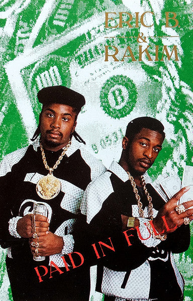 Eric B. & Rakim – Paid In Full Cassette Tape VG/VG