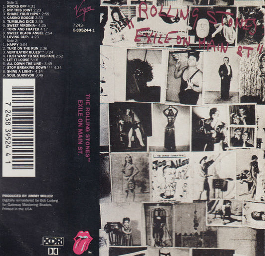 Rolling Stones – Exile On Main St. Cassette Tape VG/VG